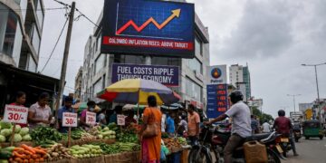 Colombo inflation rises above target as fuel costs ripple through economy