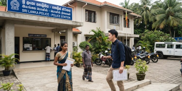 Sri Lanka Suspends Online Police Clearance Applications: what foreigners need to know
